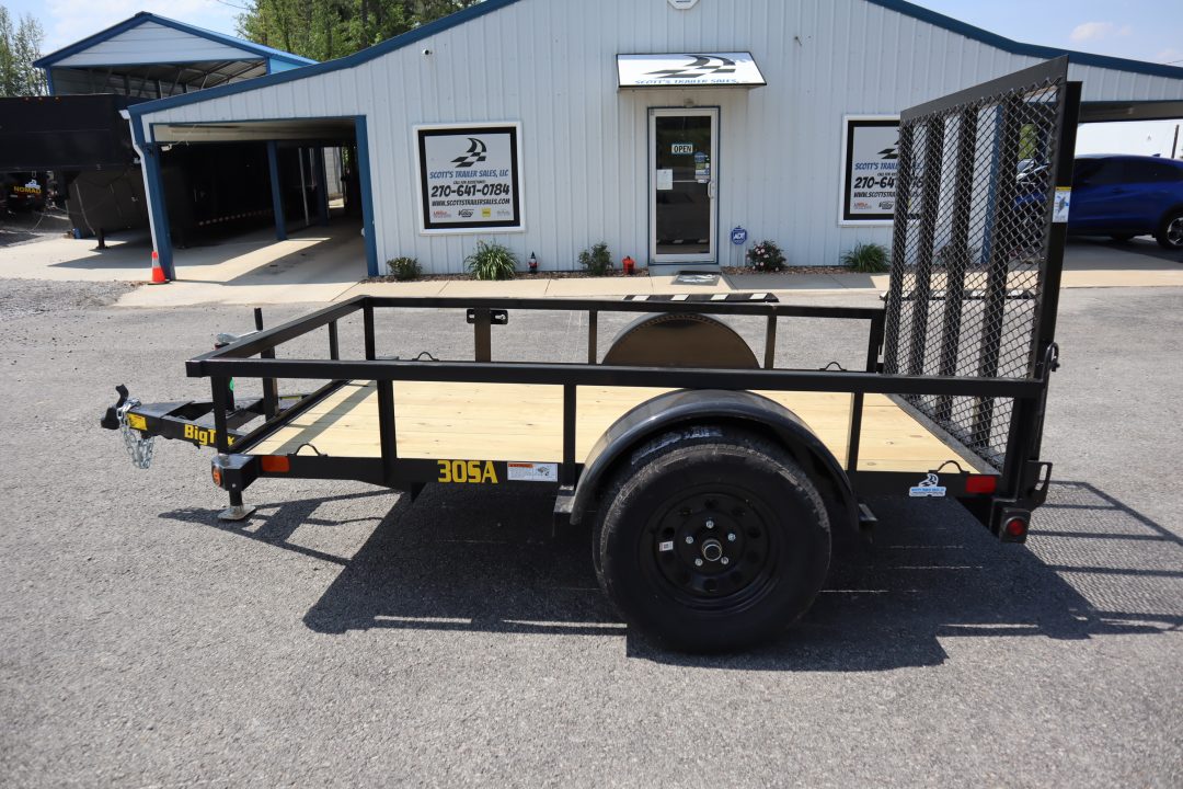 New 2026 Big Tex Trailers 8' 30SA Utility Trailer