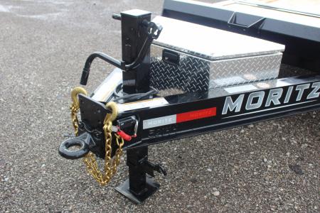 New 2026 Moritz 7' x 16' + 4' Low Pro - Gravity Tilt - Tilt Trailer - 16000# GVW