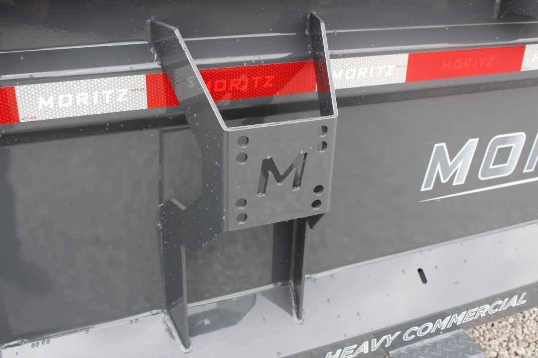 New 2026 Moritz 6' 10" x 14' Heavy Commercial DLH Series Dump Trailer - 16000# GVW