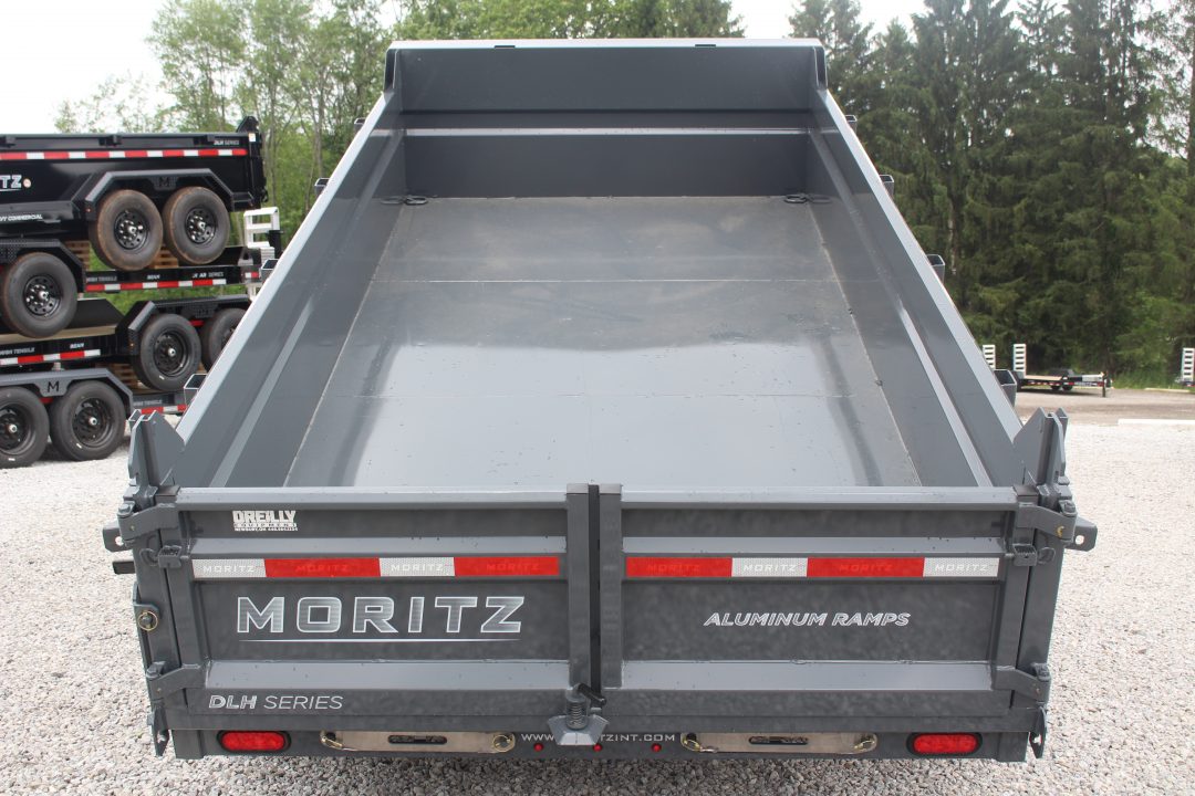 New 2026 Moritz 6' 10" x 14' Heavy Commercial DLH Series Dump Trailer - 16000# GVW