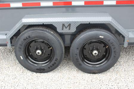 New 2026 Moritz 6' 10" x 14' Heavy Commercial DLH Series Dump Trailer - 16000# GVW