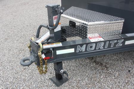 New 2026 Moritz 6' 10" x 14' Heavy Commercial DLH Series Dump Trailer - 16000# GVW
