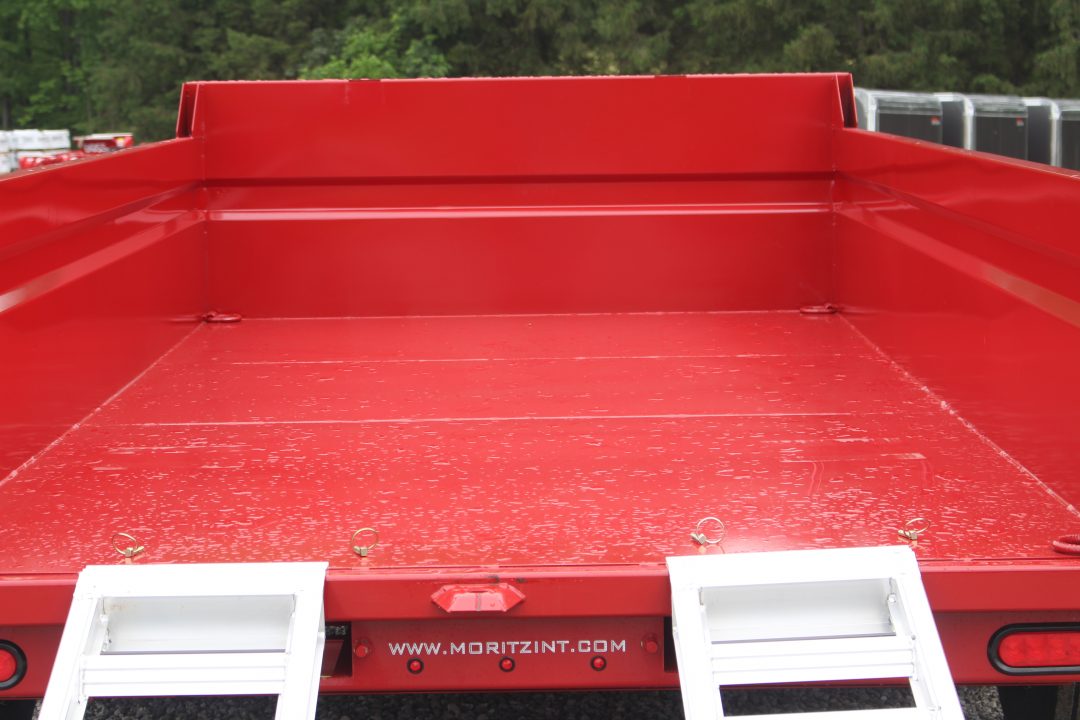 New 2026 Moritz 6' 10" x 14' Heavy Commercial DLH Series Dump Trailer - 14000# GVW