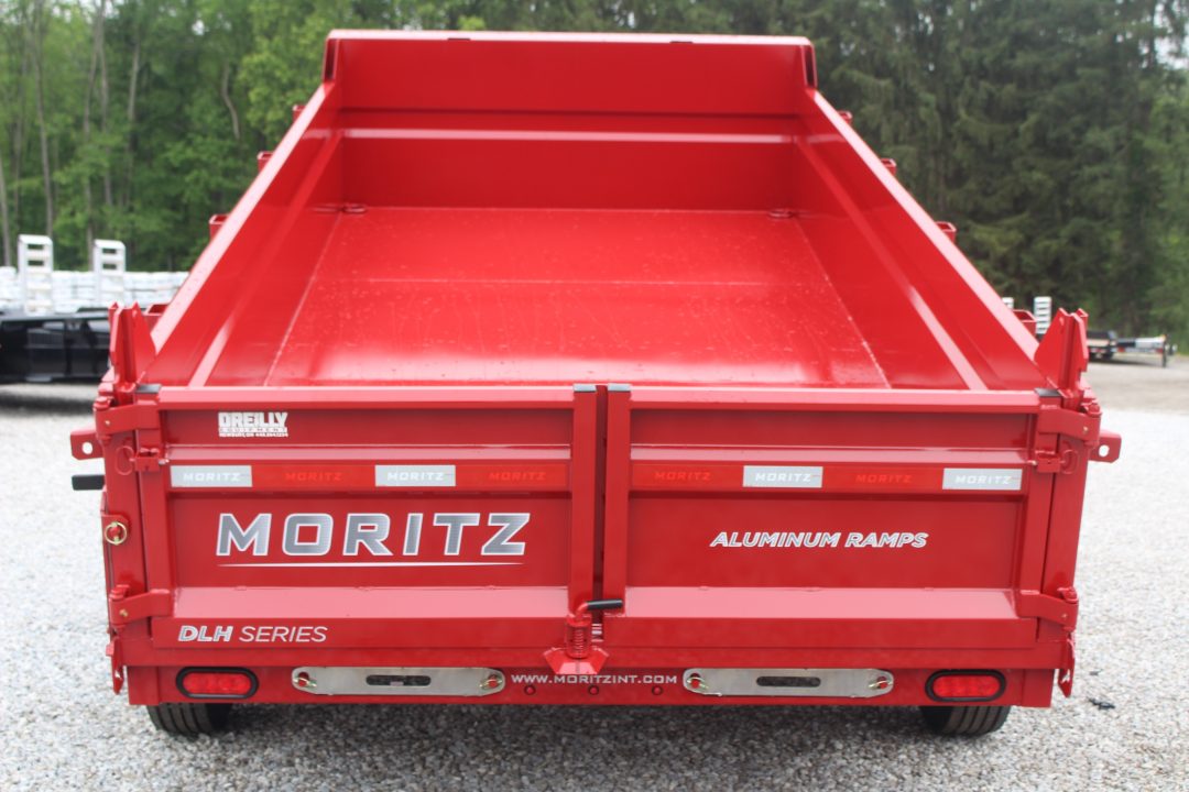 New 2026 Moritz 6' 10" x 14' Heavy Commercial DLH Series Dump Trailer - 14000# GVW