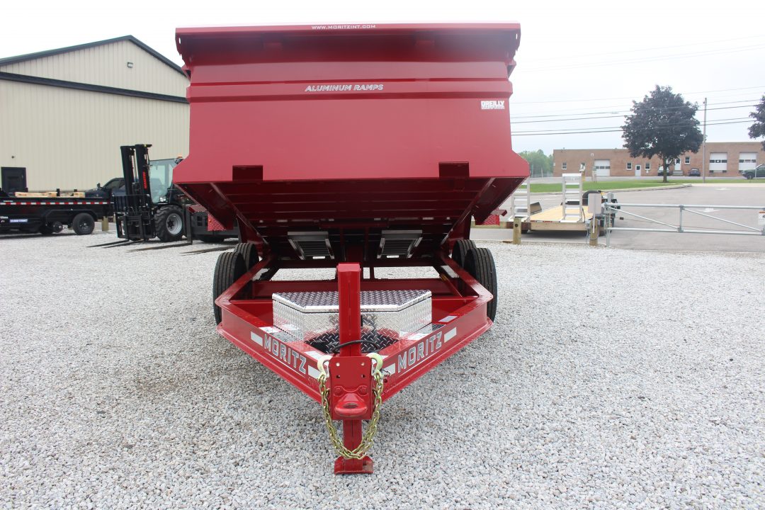 New 2026 Moritz 6' 10" x 14' Heavy Commercial DLH Series Dump Trailer - 14000# GVW