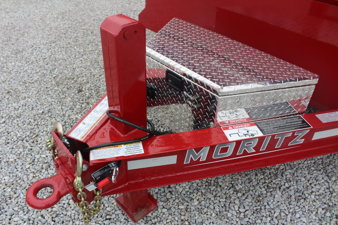 New 2026 Moritz 6' 10" x 14' Heavy Commercial DLH Series Dump Trailer - 14000# GVW