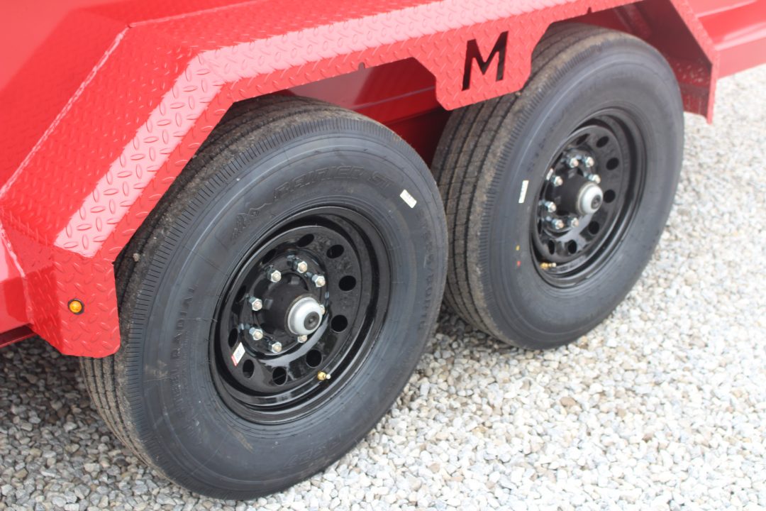 New 2026 Moritz 6' 10" x 14' Heavy Commercial DLH Series Dump Trailer - 14000# GVW