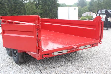 New 2026 Moritz 6' 10" x 14' Heavy Commercial DLH Series Dump Trailer - 14000# GVW