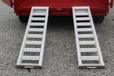 New 2026 Moritz 6' 10" x 14' Heavy Commercial DLH Series Dump Trailer - 14000# GVW