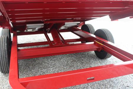 New 2026 Moritz 6' 10" x 14' Heavy Commercial DLH Series Dump Trailer - 14000# GVW