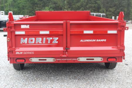 New 2026 Moritz 6' 10" x 14' Heavy Commercial DLH Series Dump Trailer - 14000# GVW