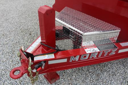 New 2026 Moritz 6' 10" x 14' Heavy Commercial DLH Series Dump Trailer - 14000# GVW