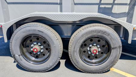 New Diamond C LPT-210 16' Telescopic, 23K (GVWR) HD 7ga Body Dump Trailer