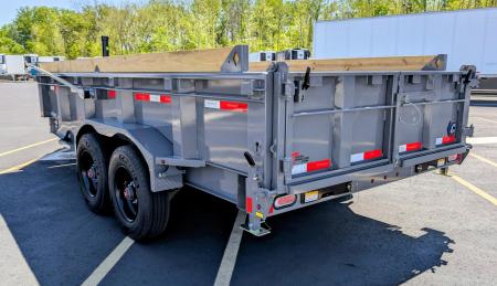 New Diamond C LPT-210 16' Telescopic, 23K (GVWR) HD 7ga Body Dump Trailer