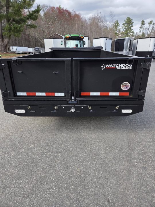 New 2026 Watchdog Trailers 7x14 14,000lb gvwr dump trailer with tarp kit and ramps Dump Trailer