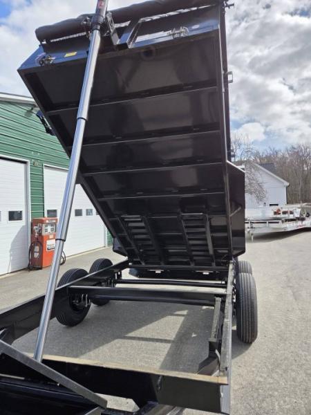 New 2026 Watchdog Trailers 7x14 14,000lb gvwr dump trailer with tarp kit and ramps Dump Trailer