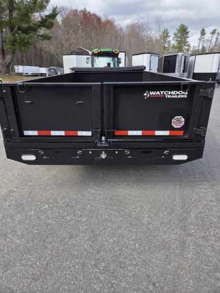 New 2026 Watchdog Trailers 7x14 14,000lb gvwr dump trailer with tarp kit and ramps Dump Trailer