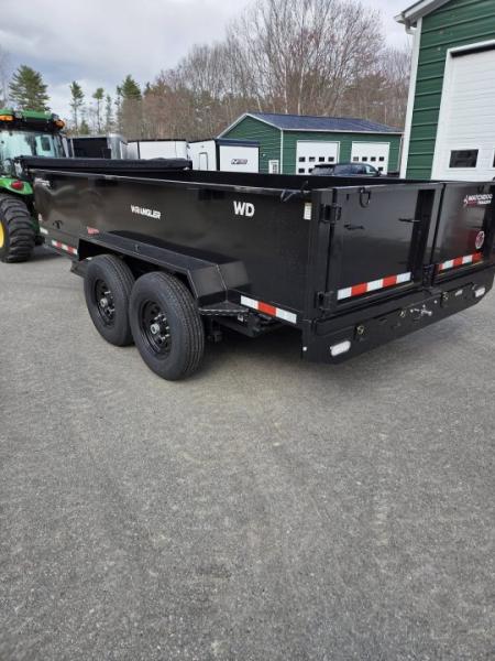 New 2026 Watchdog Trailers 7x14 14,000lb gvwr dump trailer with tarp kit and ramps Dump Trailer