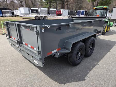 New 2026 Watchdog Trailers 7x14 14,000lb gvwr dump trailer with tarp kit and ramps Dump Trailer