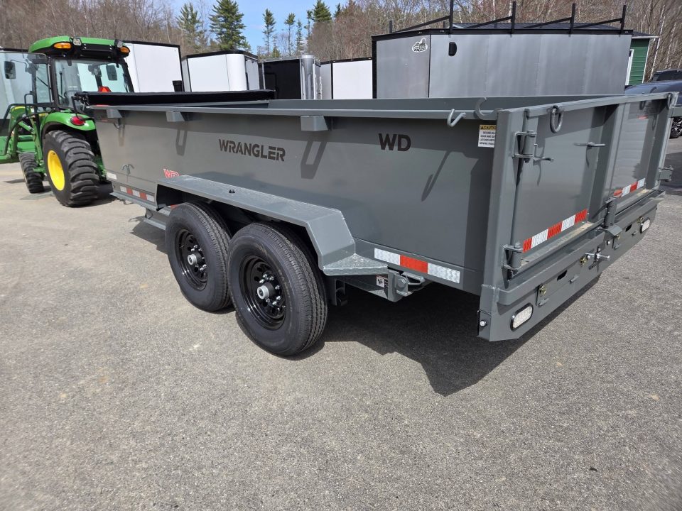 New 2026 Watchdog Trailers 7x14 Dump trailer with tarp kit & ramps Dump Trailer