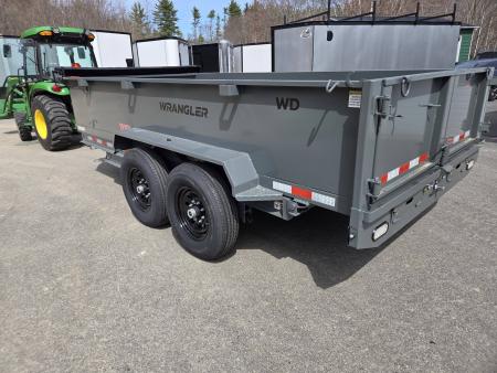 New 2026 Watchdog Trailers 7x14 Dump trailer with tarp kit & ramps Dump Trailer