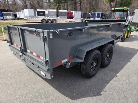 New 2026 Watchdog Trailers 7x14 Dump trailer with tarp kit & ramps Dump Trailer