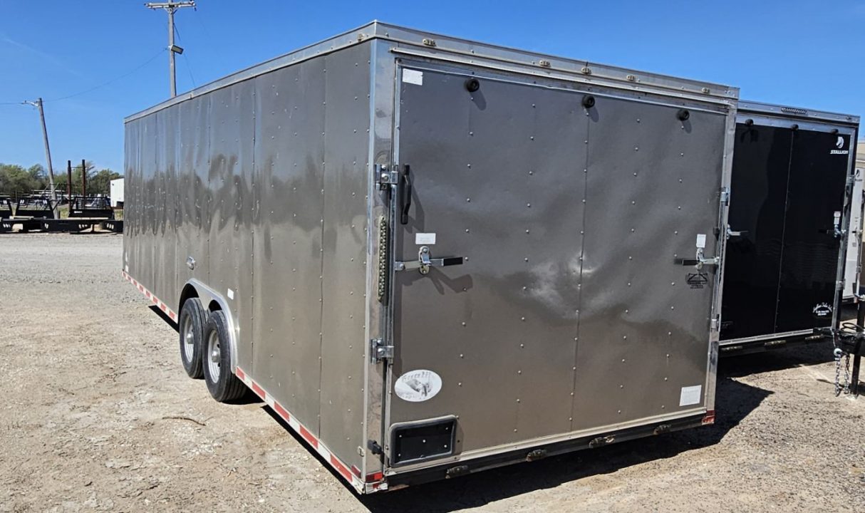 Used 2020 Quality Cargo 101" x 26' Car Carrier Cargo / Enclosed Trailer