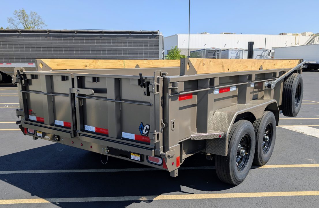 New Diamond C LPT-207 14' Telescopic, 15.5K (GVWR) Dump Trailer