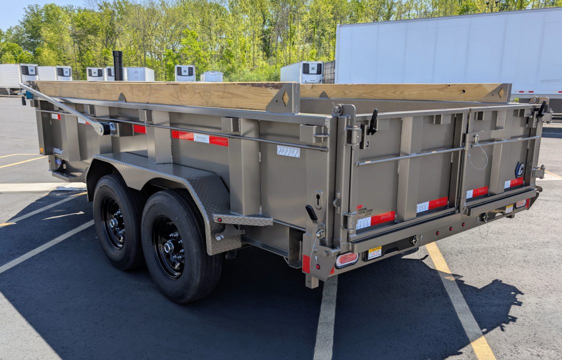 New Diamond C LPT-207 14' Telescopic, 15.5K (GVWR) Dump Trailer