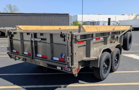 New Diamond C LPT-207 14' Telescopic, 15.5K (GVWR) Dump Trailer