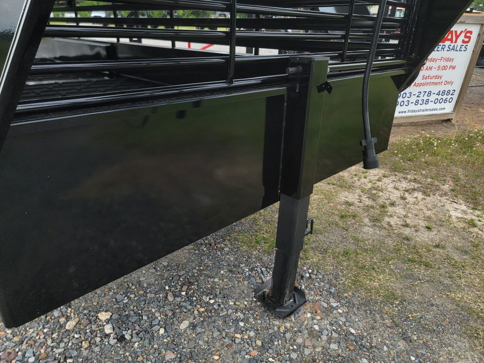 New 2026 Stoll 24'x7' Bar Top Livestock Trailer