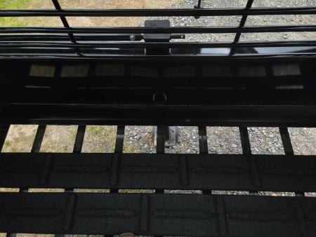 New 2026 Stoll 24'x7' Bar Top Livestock Trailer