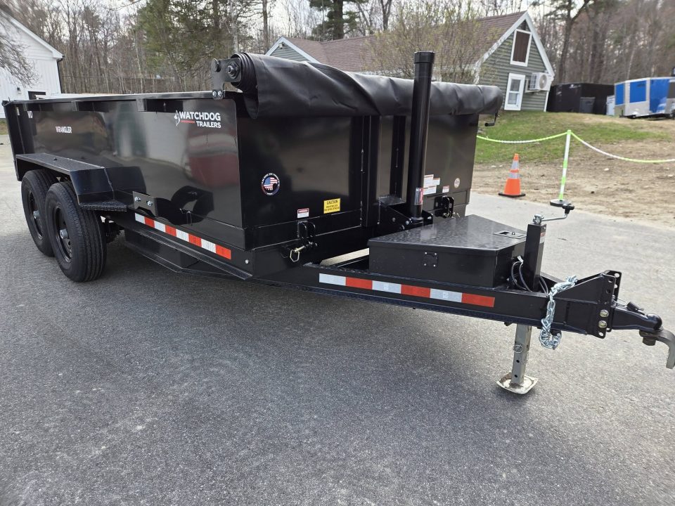 New 2026 Watchdog Trailers 7x14 dump trailer with tarp kit and ramps Dump Trailer