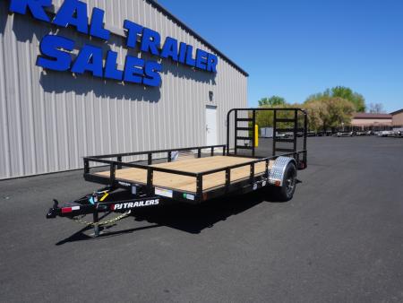 New 2026 PJ Trailers U8 83 x14ft 5200# Axle Utility Trailer