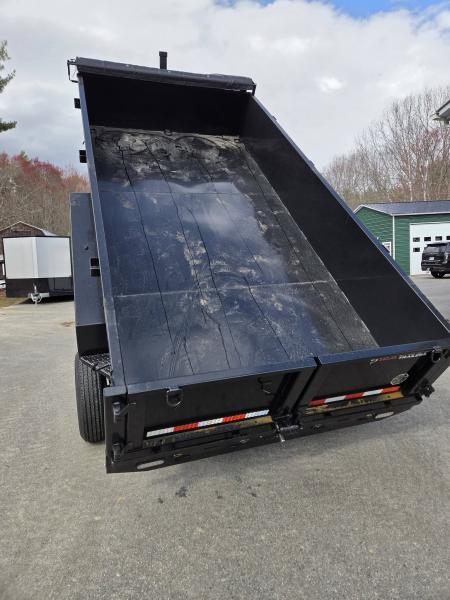 New 2026 Watchdog Trailers 7x14 with tarp kit and ramps grey Dump Trailer