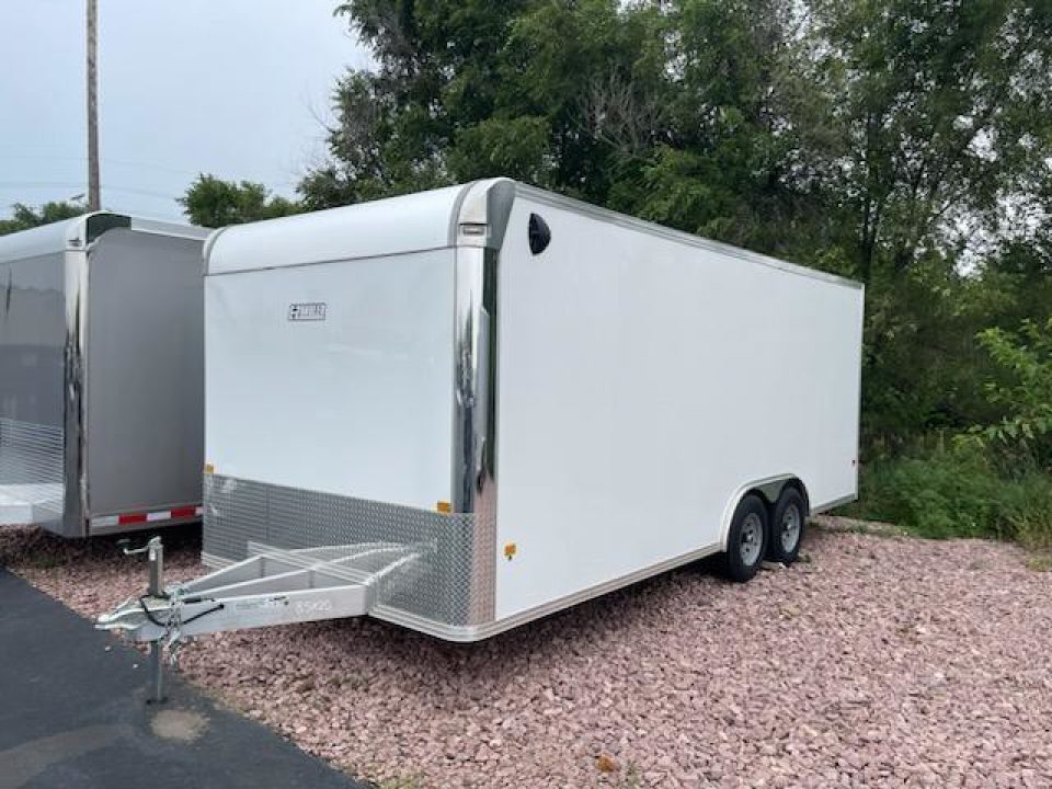 Used 2024 E-Z Hauler 8.5x20 Enclosed Car Hauler Cargo / Enclosed Trailer