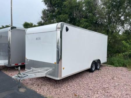 Used 2024 E-Z Hauler 8.5x20 Enclosed Car Hauler Cargo / Enclosed Trailer