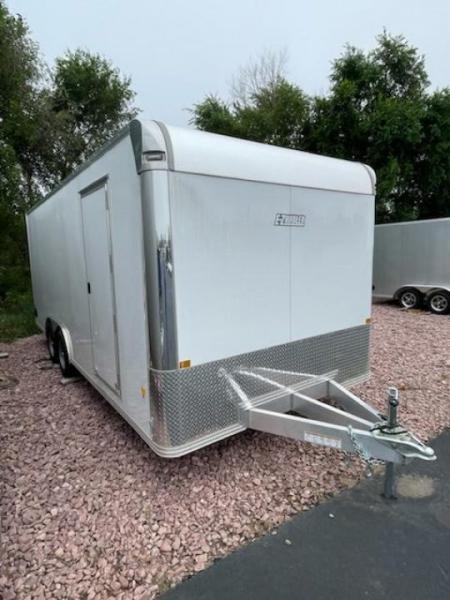 Used 2024 E-Z Hauler 8.5x20 Enclosed Car Hauler Cargo / Enclosed Trailer