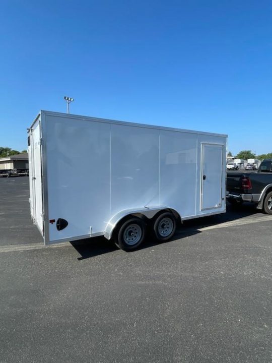 New 2025 E-Z Hauler 7x16 contractor model Cargo / Enclosed Trailer