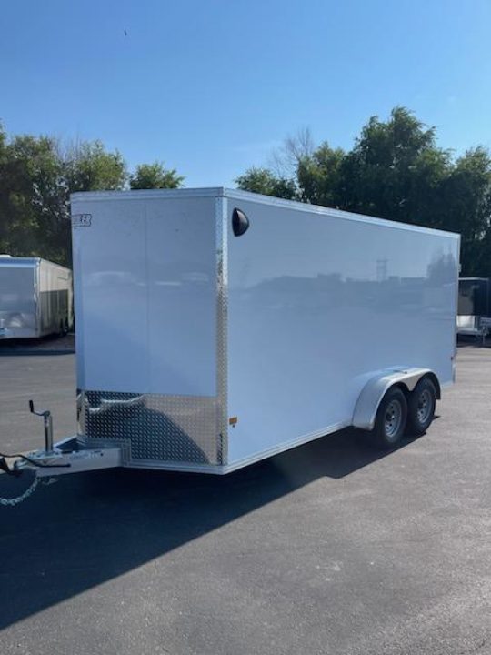 New 2025 E-Z Hauler 7x16 contractor model Cargo / Enclosed Trailer