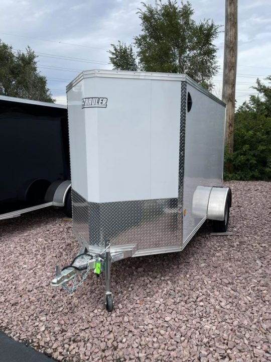 New 2024 E-Z Hauler 5' x 10' Aluminum Enclosed Trailer