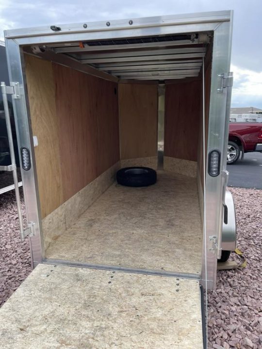 New 2024 E-Z Hauler 5' x 10' Aluminum Enclosed Trailer