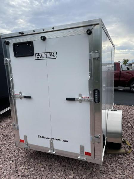 New 2024 E-Z Hauler 5' x 10' Aluminum Enclosed Trailer