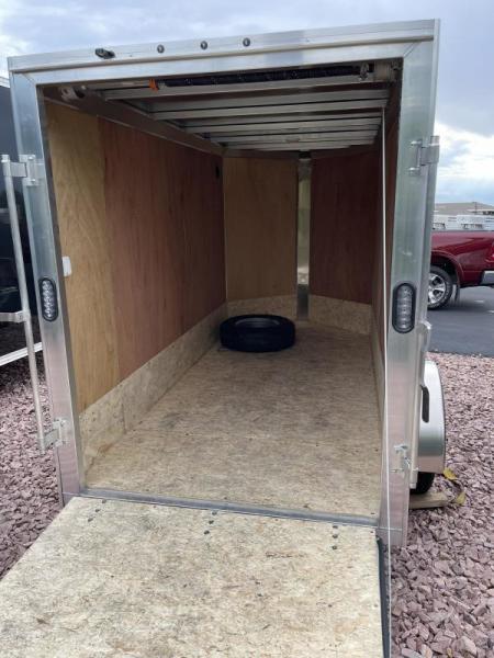 New 2024 E-Z Hauler 5' x 10' Aluminum Enclosed Trailer