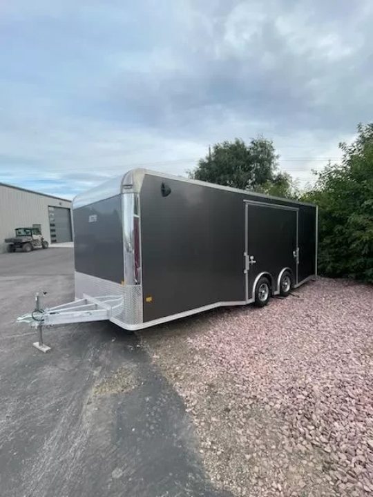 Used 2024 E-Z Hauler 8.5x22 Car Hauler Cargo / Enclosed Trailer