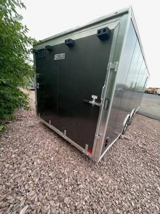 Used 2024 E-Z Hauler 8.5x22 Car Hauler Cargo / Enclosed Trailer