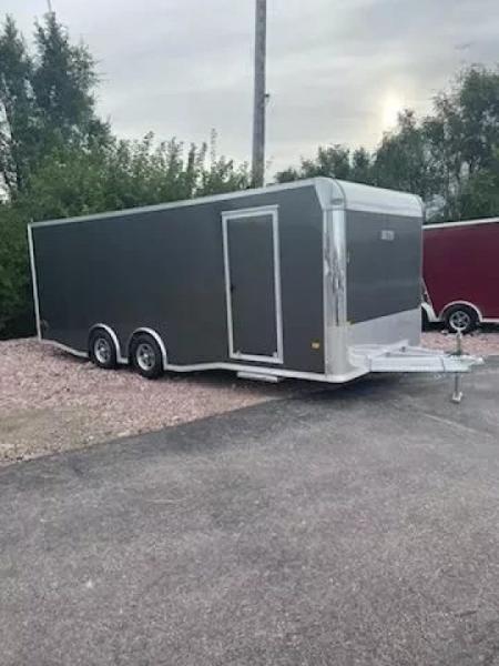 Used 2024 E-Z Hauler 8.5x22 Car Hauler Cargo / Enclosed Trailer