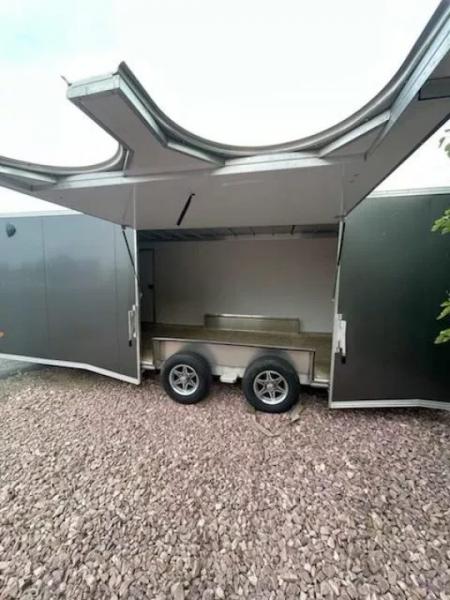 Used 2024 E-Z Hauler 8.5x22 Car Hauler Cargo / Enclosed Trailer
