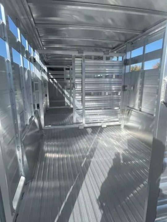 New 2026 Featherlite model 8127 7x24 Stock Trailer