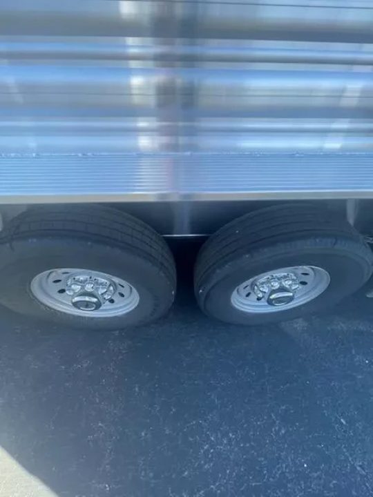 New 2026 Featherlite model 8127 7x24 Stock Trailer